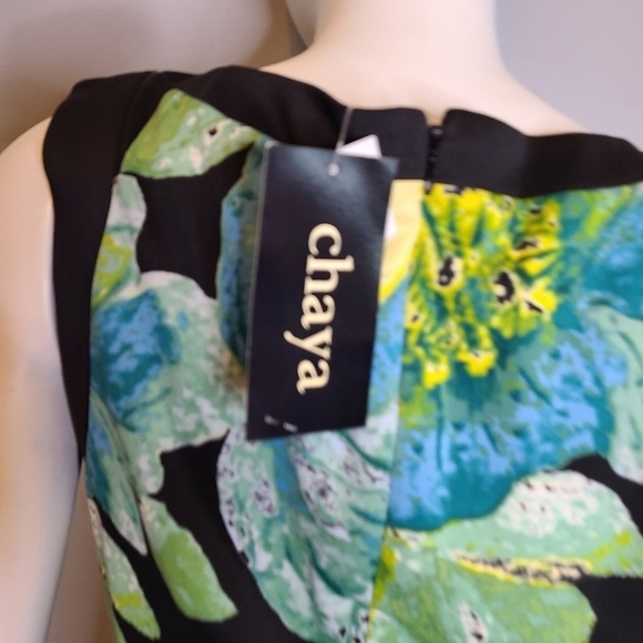 Tropical Midi Dress by Chaya sz 12 - Picture 13 of 15